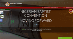 Desktop Screenshot of nigerianbaptist.org